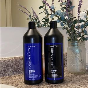 Matrix Brass off shampoo and conditioner